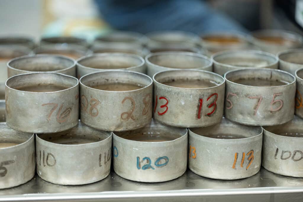 Materials Testing in Jacob's Lab at LMJ Associates